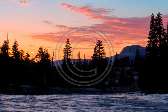 Sunset on Murphey's Creek