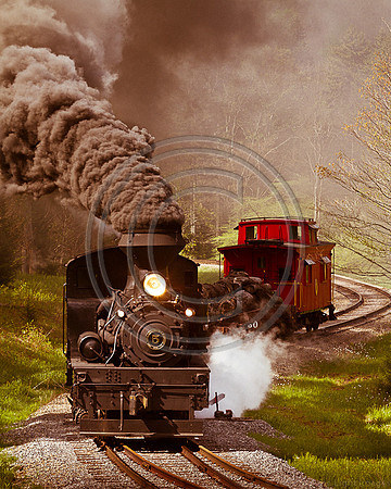 Shay No 5 with Lumber