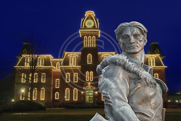 Woodburn Hall and Mountaineer