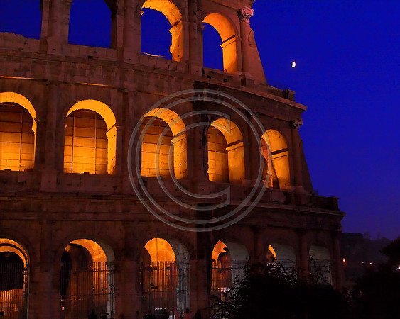 3772 colleseum and moon